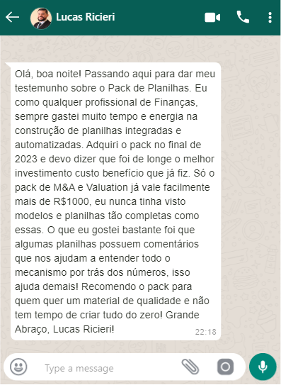 Depoimento Lucas Pack